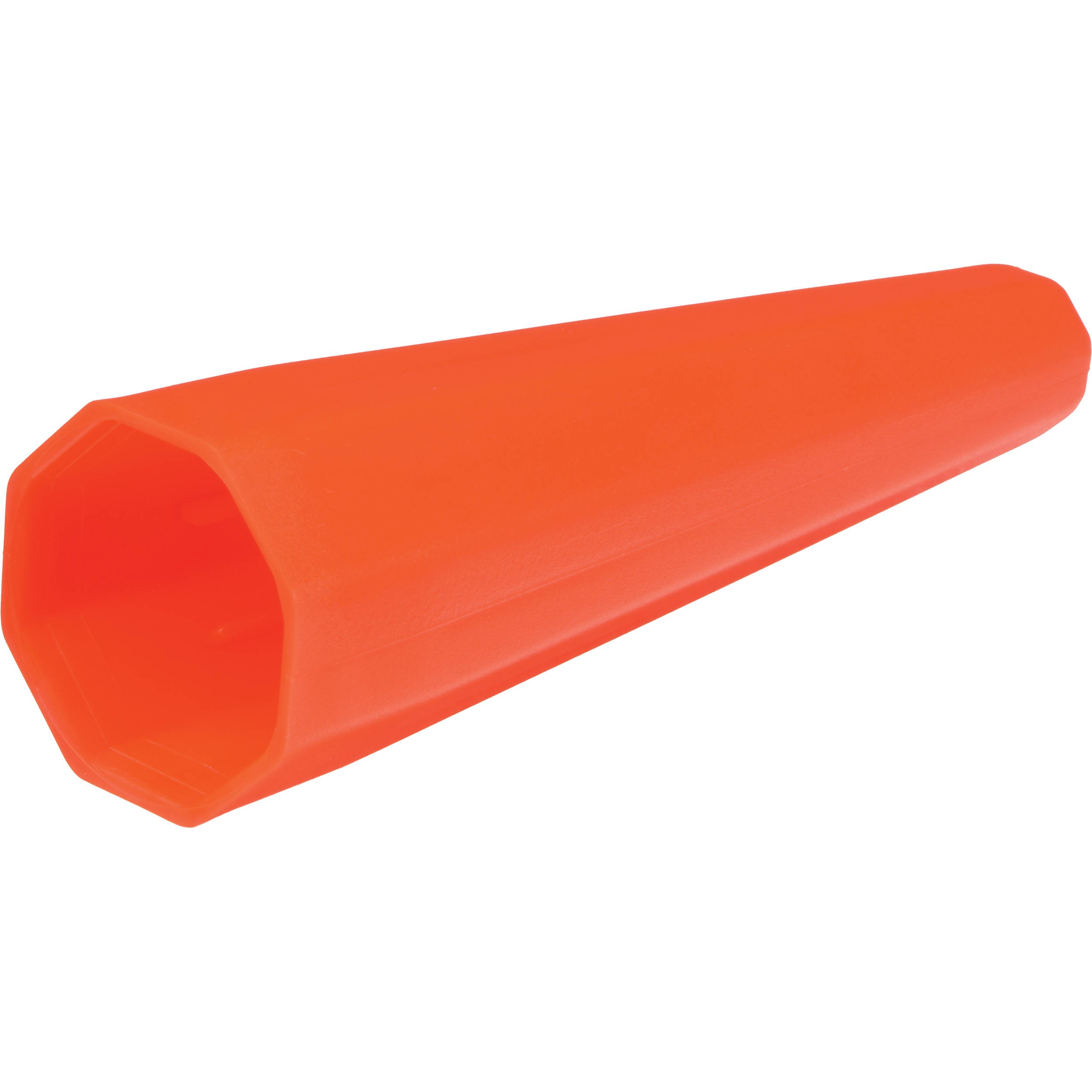 Cône de chantier, Cone de signalisation orange en Plastique - Stocksignes